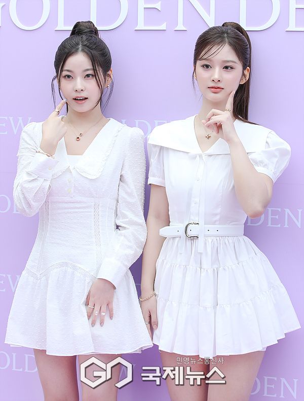 ▲ 엔믹스(NMIXX) 규진, 설윤 / ⓒ이대웅 기자