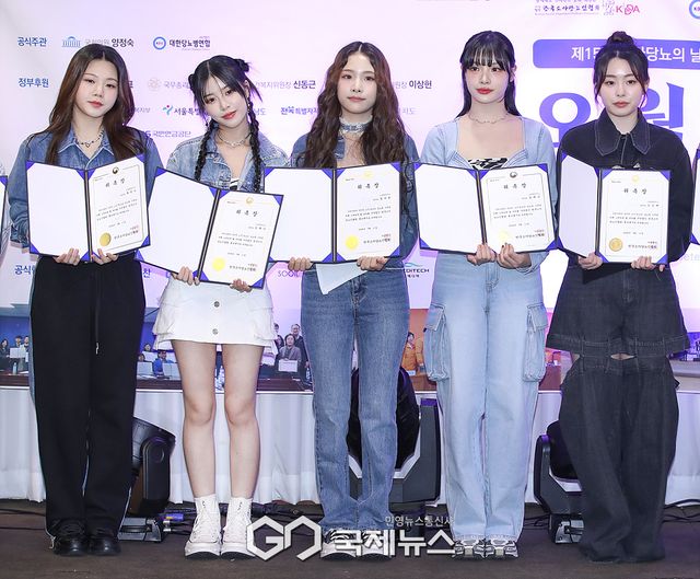 ▲ 걸그룹 에이디야(ADYA) 연수, 세나, 서원, 채은, 승채 / ⓒ이대웅 기자