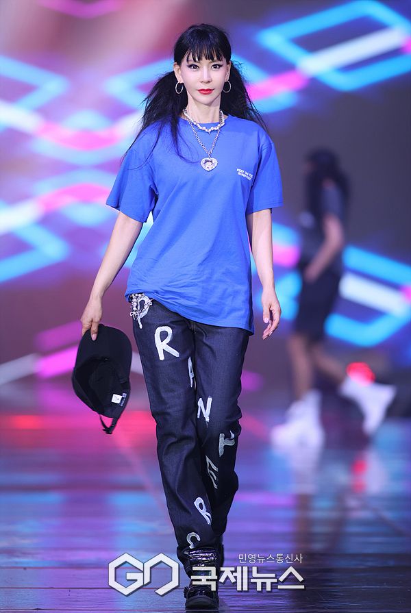 ▲ 프랭커스 콧츠 패션쇼 모델 이수진 / ⓒ이대웅 기자