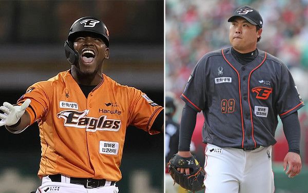 페라자, 류현진 (사진출처=한화이글스SNS)