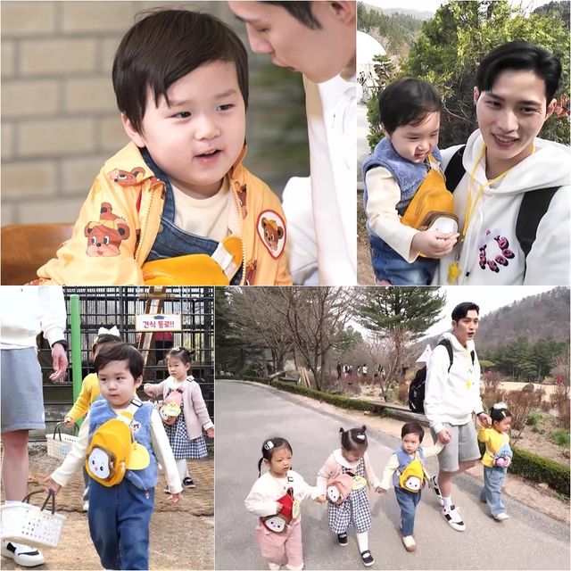 펜싱선수 김준호 아들 은우(사진=KBS2 '슈돌')