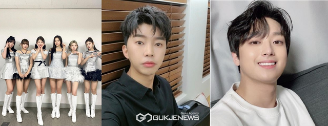 아이브 임영웅 이찬원(사진=각 인스타 채널)