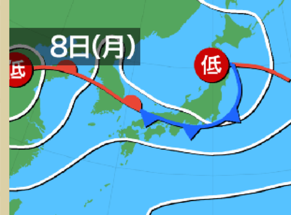 2024년 장마기간, 장마전선위치 (사진=웨더뉴스)