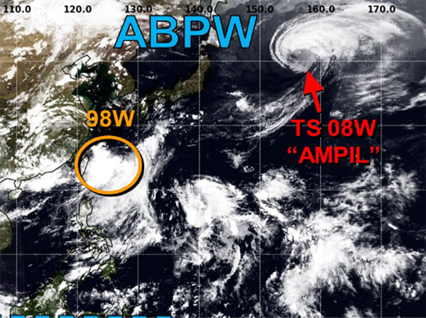 열대요란 발생 (사진=미국 합동태풍경보센터(JTWC)