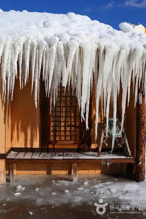 추위, 고드름, 눈스케치 (사진=한국관광공사)