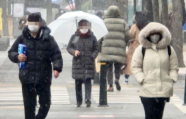함박눈, 눈스케치, 눈오는날씨 (국제뉴스DB)