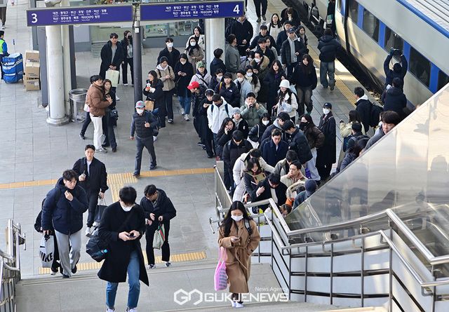 설날 서울역 모습 (사진=국제뉴스DB)