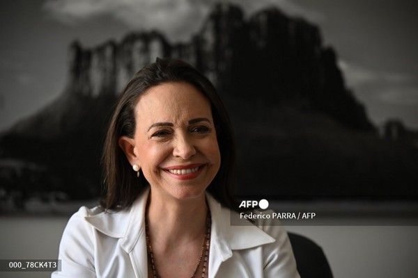 마리아 코리나 마차도. 사진제공/AFP통신