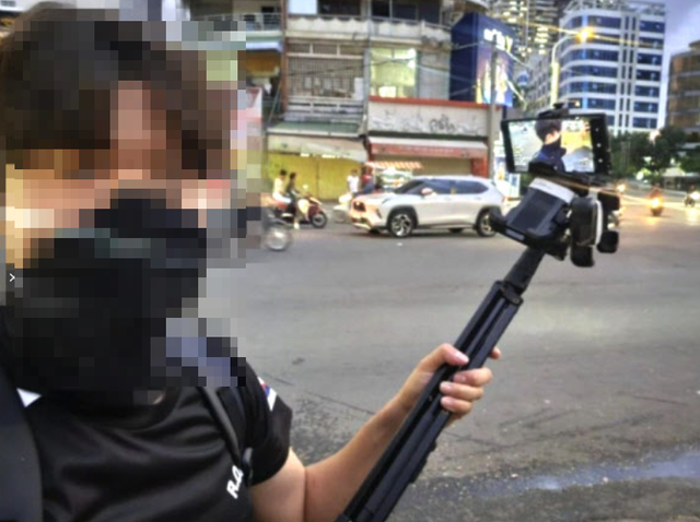 캄보디아 bj 유튜버 숲애견 (사진=숲 방송화면 캡쳐)