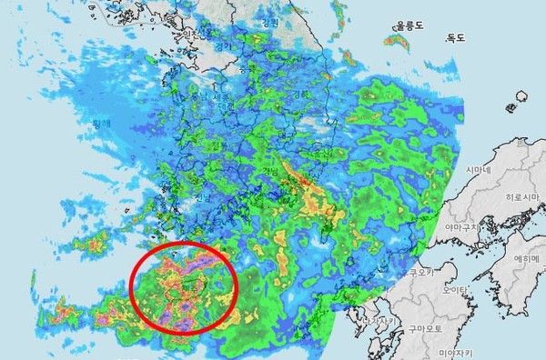 전국날씨, 제주날씨 3일 오전 10시 20분 기준, (사진=기상청 제공)