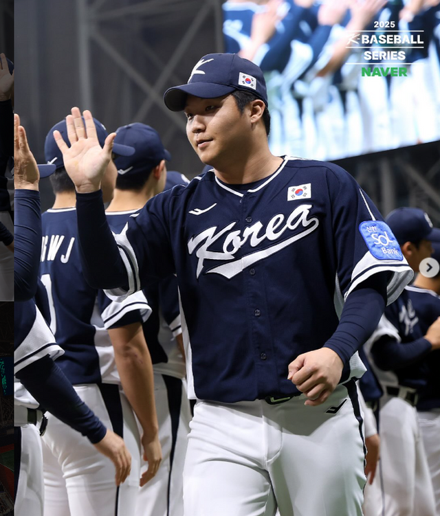 대한민국 야구 대표팀 (사진=KBO 공식 인스타그램)