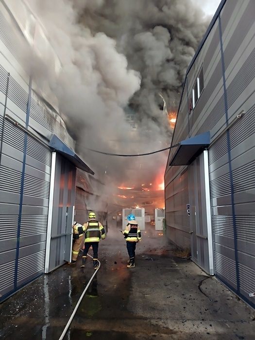 칠곡 물류창고 화재 / 경북소방본부 제공&nbsp;