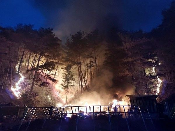 강원도 인제 산불 (사진=산림청 제공)