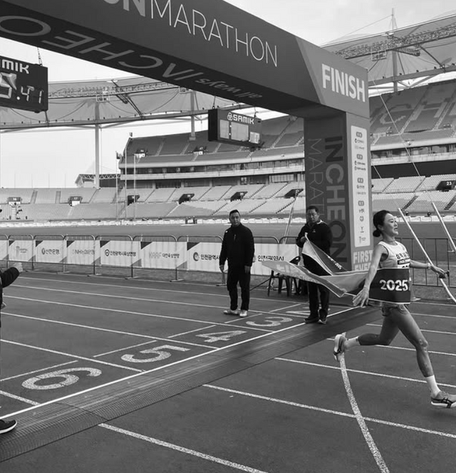 이수민 마라토너 입장 (사진=이수민 선수 인스타)