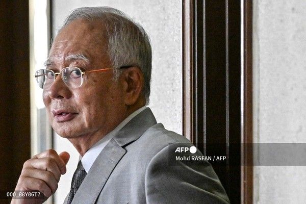 나집 라작 전 말레이시아 총리. 사진제공/AFP통신