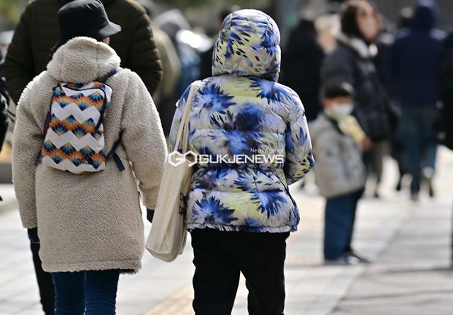 체감기온 영하권추위 (사진=안희영 기자)