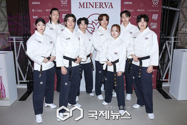 ▲ 태권도 아이돌 그룹 KTGRZ ONE(케이티지알지 원) / ⓒ이대웅 기자