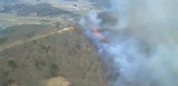 울산 화재, 울주 산불 / 산림청 제공&nbsp;