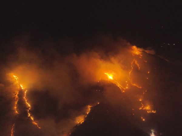 무주 산불, 실시간 산불 현황, 무주 화재 / 전북소방본부 제공