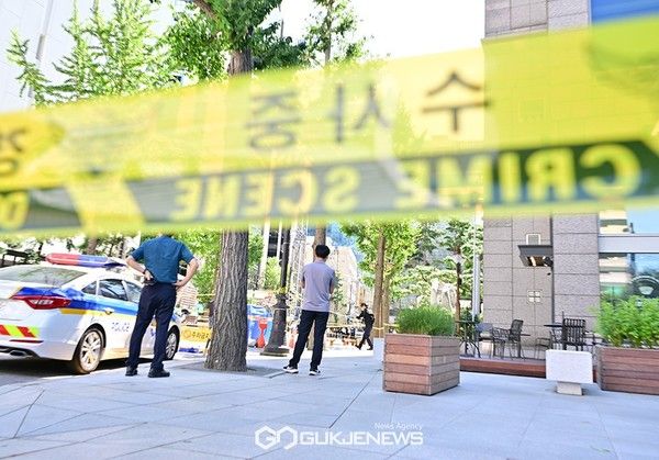 사진은 기사와 무관함. 폴리스 라인 (사진=국제뉴스 DB)