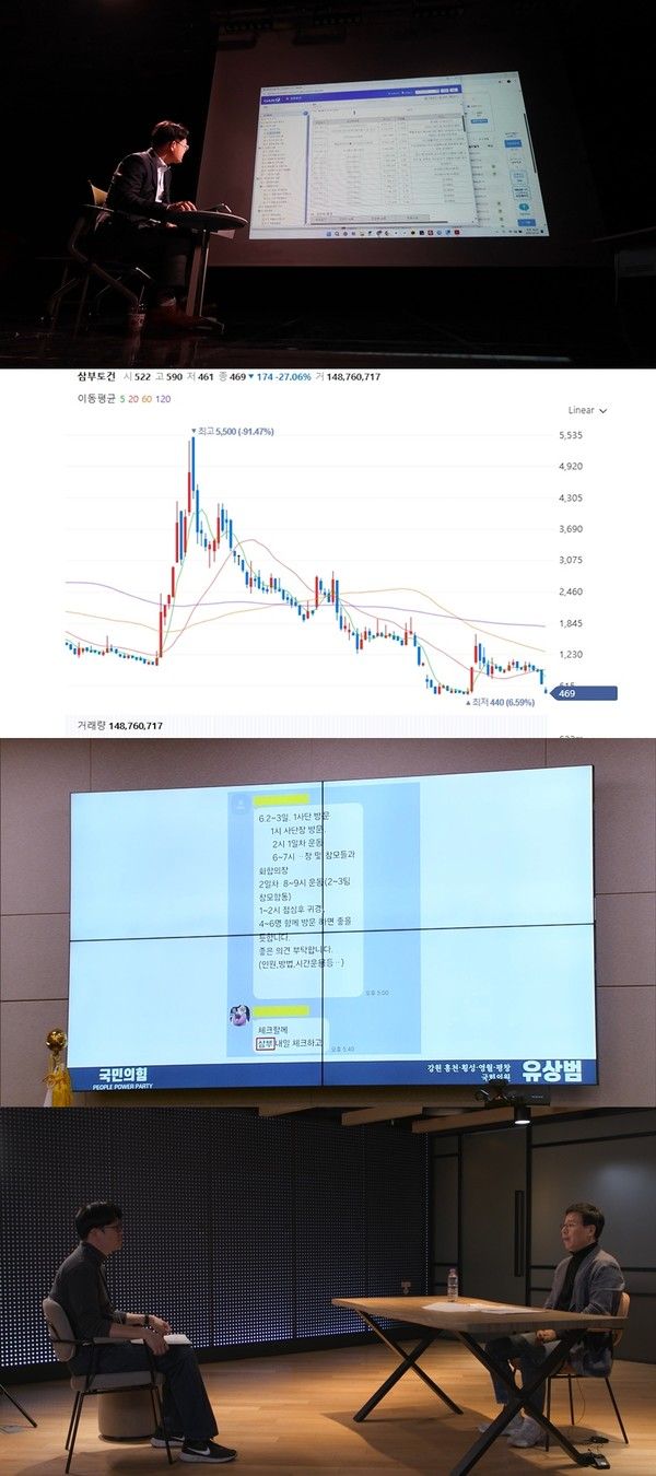 우크라이나 재건주&nbsp;삼부토건 주가조작 의혹 / MBC 제공