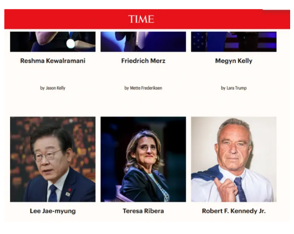 이재명 전 더불어민주당 대표 / 타임지 홈페이지 캡쳐&nbsp;