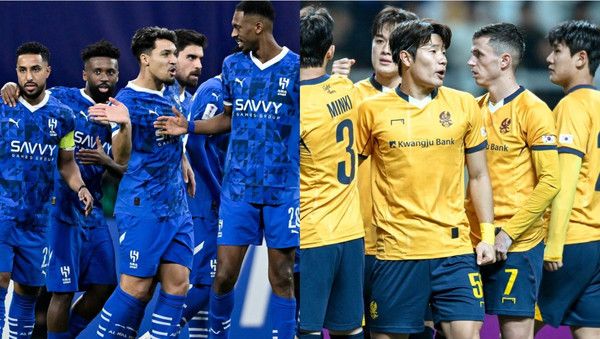 AFC 챔피언스리그 8강전 광주FC와 알힐랄 경기 (사진= AFC 홈페이지)