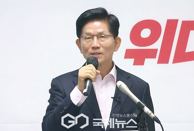 ▲김문수 국민의힘 대선 후보./사진=이용우 기자&nbsp;