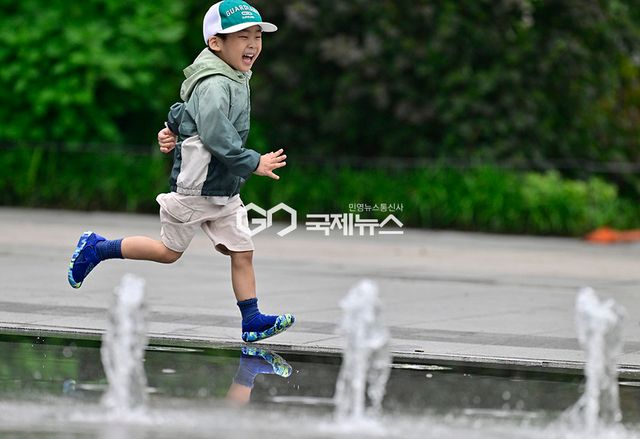 휴일의 표정/광화문광장 (사진=안희영 기자)