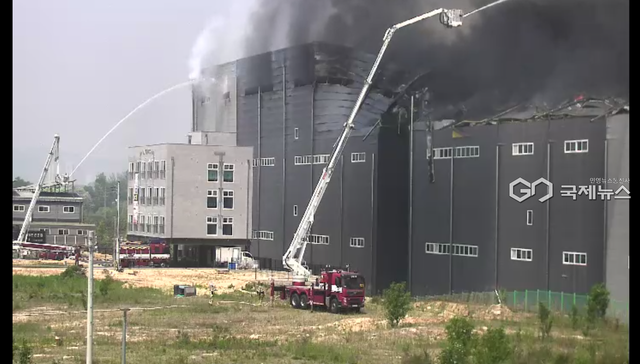 경기도 이천 물류센터 화재 (사진=국토교통부 제공)