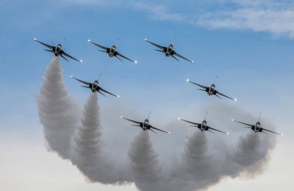 블랙이글스 에어쇼 / 사진=블랙이글스 SNS&nbsp;