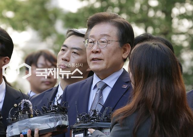 이재명 더불어민주당 대선후보/국제뉴스DB