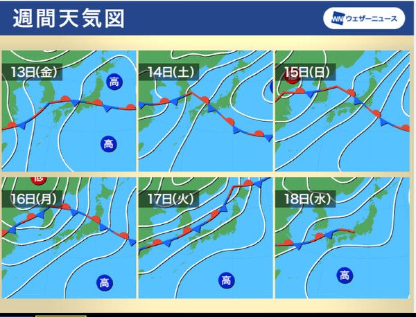 2025년 장마기간,시기 일본장마시작 '장마전선 북상' (사진=웨더뉴스)