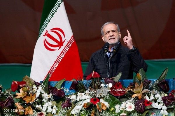 마수드 페제시키안 이란 대통령. 사진제공/AFP통신