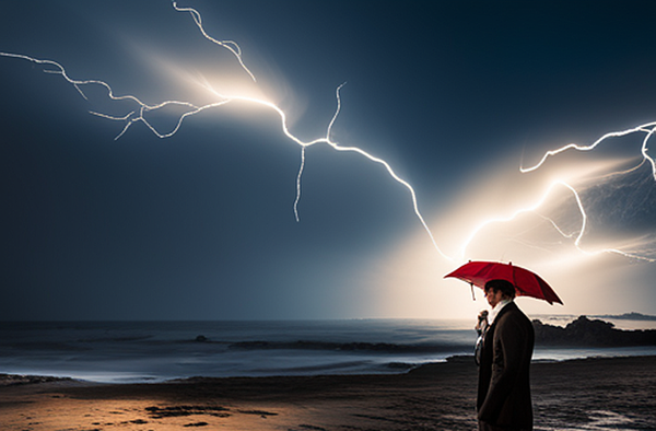 비스케치, 천둥번개 동반한 소나기 (사진=국제뉴스DB)