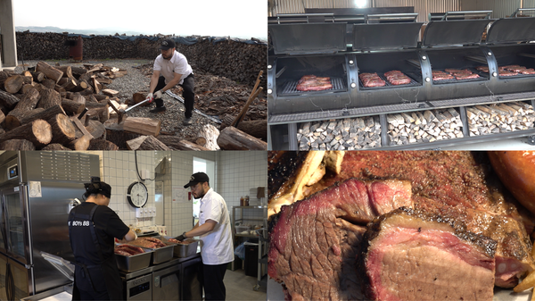 8시간 훈연&nbsp; 텍사스식 바비큐/ EBS 제공&nbsp;