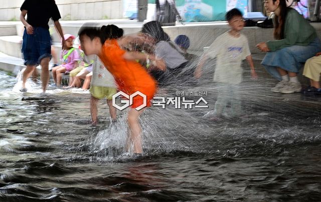 청계천 복원 20년, 더욱 시원한 청계천 (사진=안희영 기자)