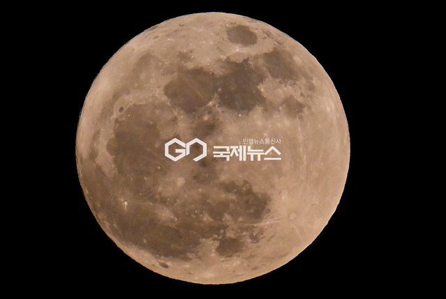 5월의 보름달 / 플라워문(Flower Moon) (사진=안희영 기자)