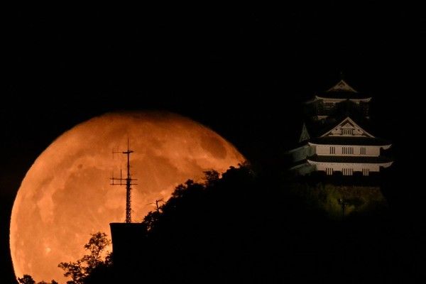 7월 보름달 벅문,&nbsp; 보름달 뜨는시간 (사진출처=웨더뉴스)