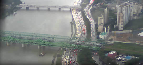 서울날씨, 경기날씨, 한강 모습 / 경찰청 UTIC 제공