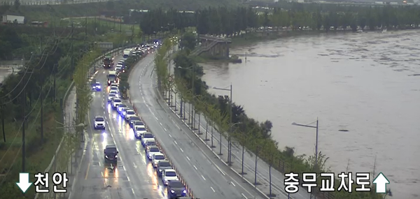 당진 날씨, 아산날씨, 부여날씨 / 경찰청 UTIC 제공