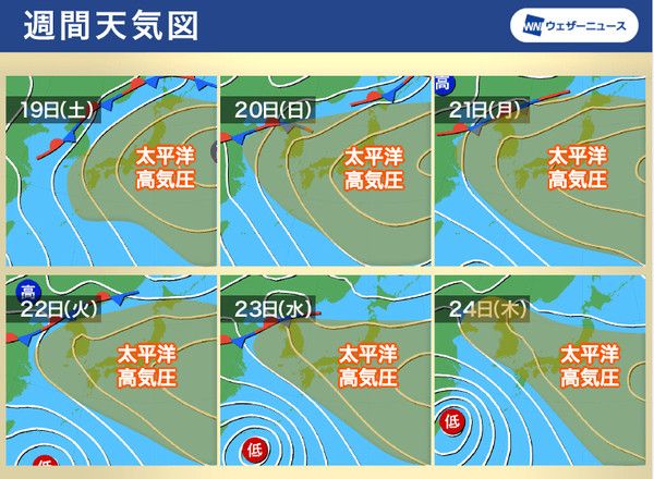 2025년 장마기간,시기, 장마전선 위치 (사진출처=웨더뉴스)