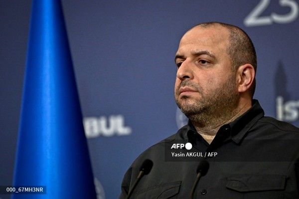 루스템 우메로프 우크라이나 국방부 장관.&nbsp;사진제공/AFP통신