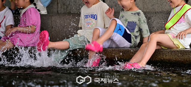 청계천 복원 20년, 더욱 시원한 청계천 (사진=안희영 기자)