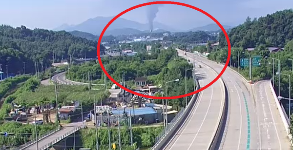 양주 해성섬유 화재 / 국토부 제공