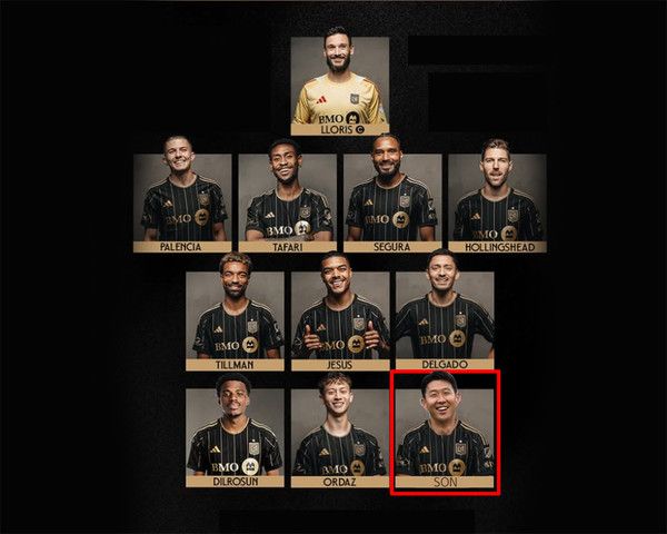 손흥민 이적할 경우, 로스앤젤레스FC(LAFC) 예상선발라인업 (사진=로스앤젤레스FC(LAFC) 합성사진)