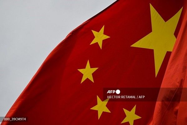 중국 국기. 사진제공/AFP통신