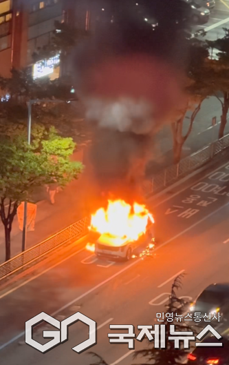 대전 만년동 차량 화재 (사진=국제뉴스 DB)