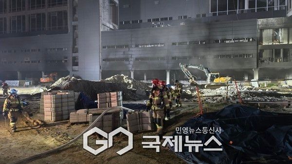 ▶양주 물류창고 화재 내부 건설현장서 화재원인등 조사중&nbsp; &nbsp;