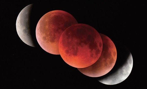 올해 9월 촬영된 개기월식 장면. (천문연 전영범 책임연구원)